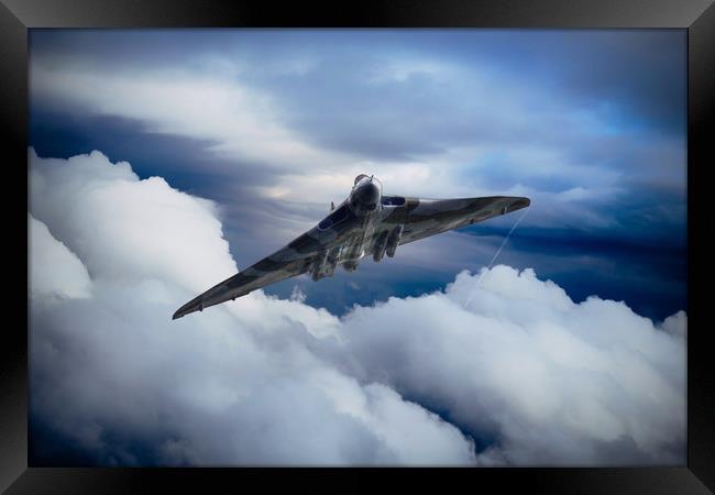 Vulcan Aviation Framed Print by J Biggadike
