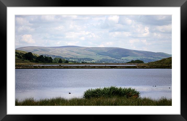 Pendle Hill Framed Mounted Print by Peter Elliott 