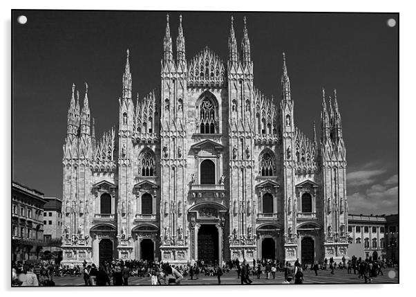 Duomo, Milan Acrylic by Gavin OMahony