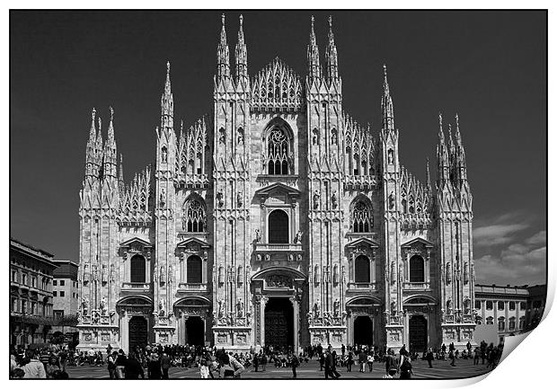 Duomo, Milan Print by Gavin OMahony