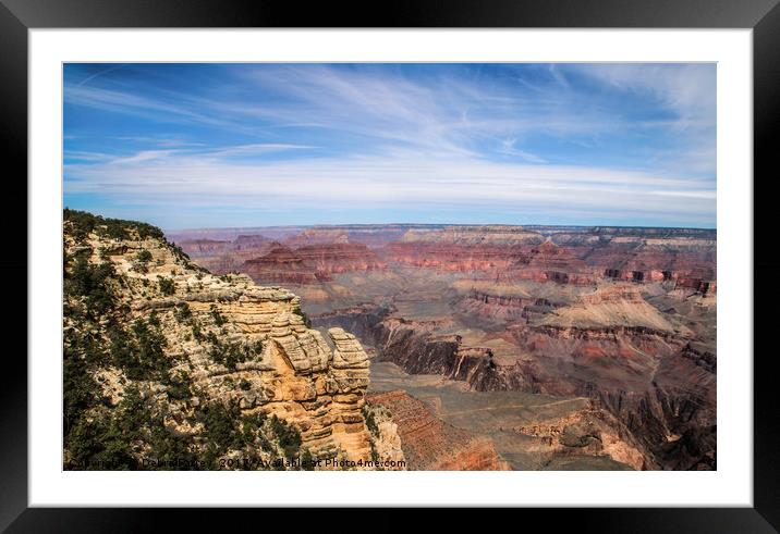 Grand Canyon Framed Mounted Print by Debra Farrey