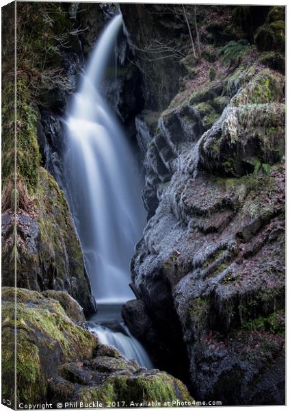 Aira Force Waterfall Canvas Print by Phil Buckle