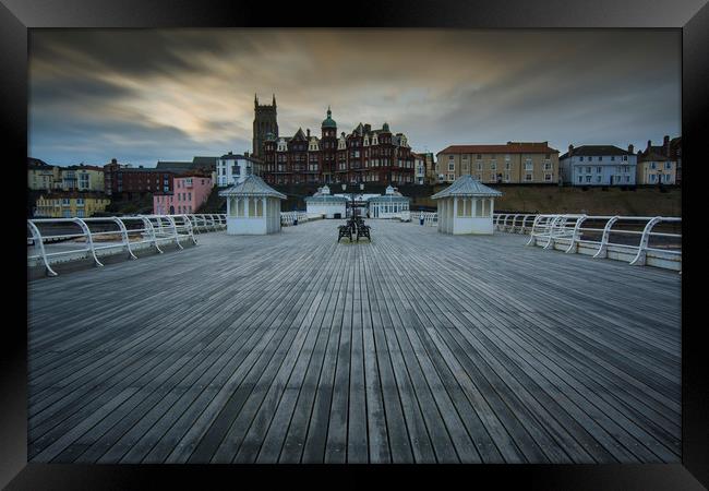 Cromer from the Pier Framed Print by Mark Hawkes