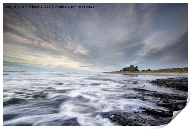 Bamburgh Castle Print by Phil Buckle