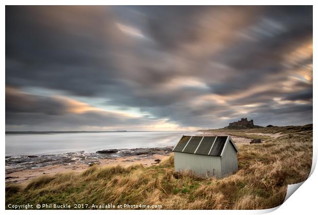 Bamburgh Castle Shed Print by Phil Buckle