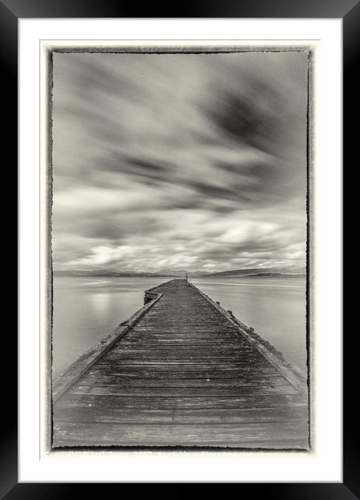 A long way out Framed Mounted Print by Jack Byers