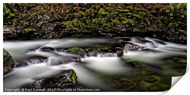River Flow Print by Paul Dunmall