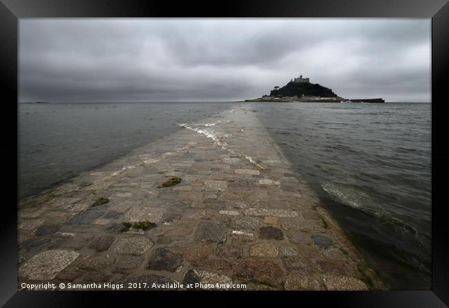St Michael’s Mount, Cornwall Framed Print by Samantha Higgs