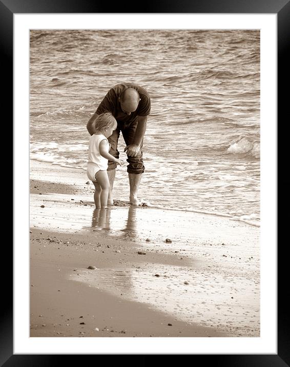 Cherished Moments Framed Mounted Print by kelly Draper