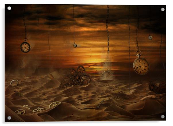 Sands of Time Acrylic by Debra Kelday