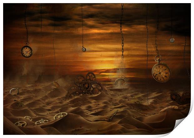 Sands of Time Print by Debra Kelday