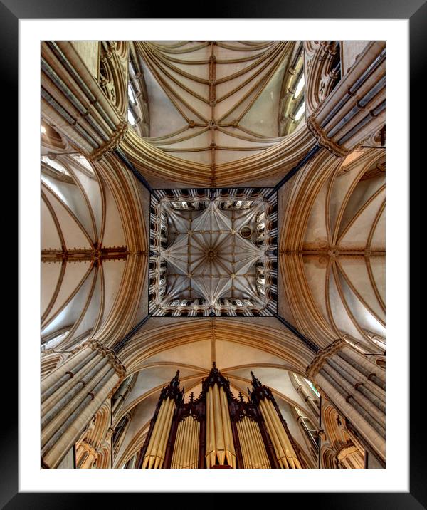 Lincoln Cathedral Framed Mounted Print by Gavin Wilson