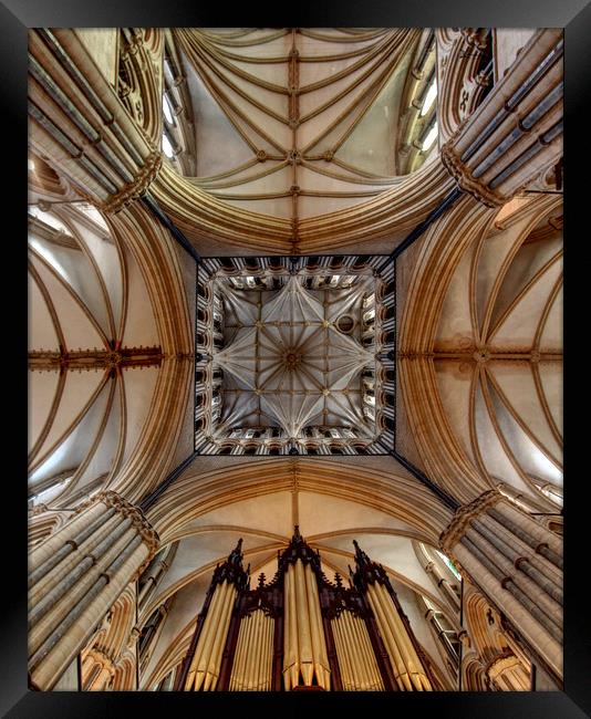 Lincoln Cathedral Framed Print by Gavin Wilson