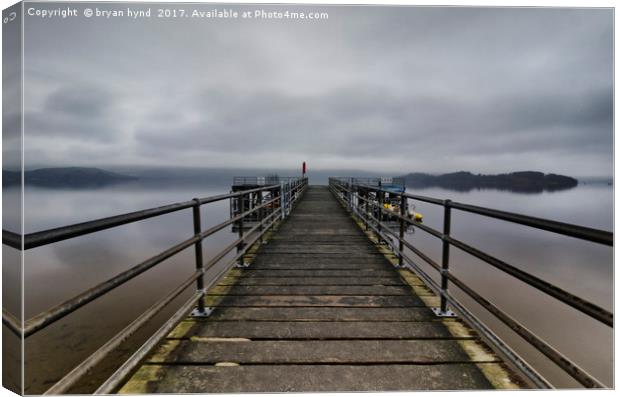 Luss  Canvas Print by bryan hynd