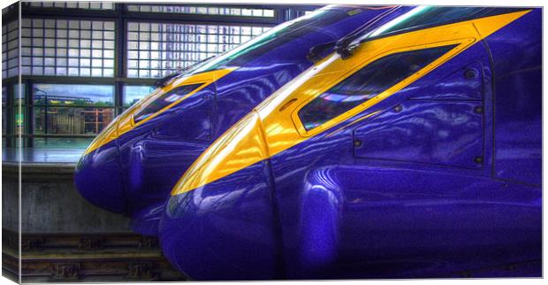 Javelins at St Pancras Canvas Print by Rob Hawkins