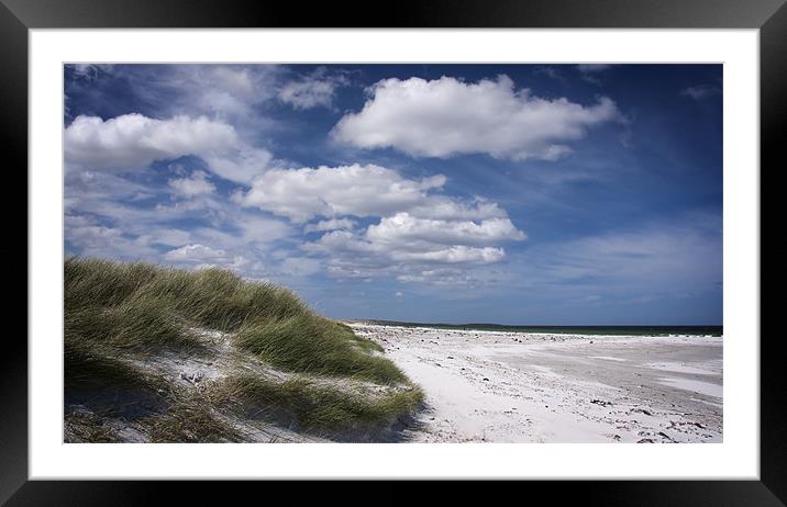 Bertha Beach Framed Mounted Print by Paul Davis