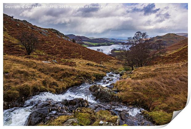 Scalehow Beck Ullswater Print by David Lewins (LRPS)