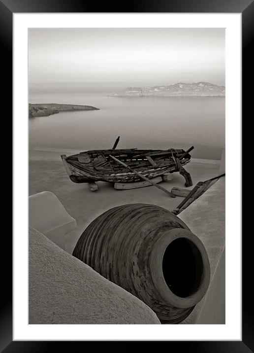Beached Framed Mounted Print by Mark Robson