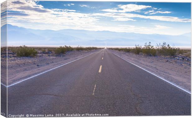 Death Valley,  California, USA Canvas Print by Massimo Lama