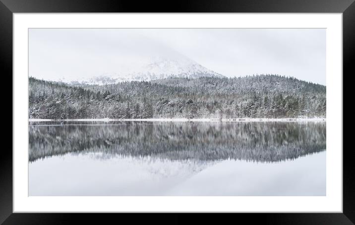 Reflecting in the Cairngorms Framed Mounted Print by Sue MacCallum- Stewart