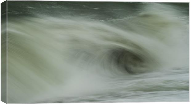 Wave in slow motion Canvas Print by Sue MacCallum- Stewart