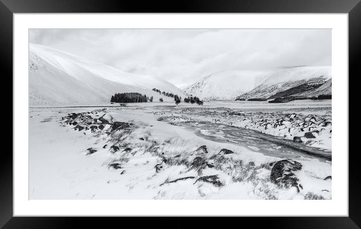 Findhorn Valley Framed Mounted Print by Sue MacCallum- Stewart