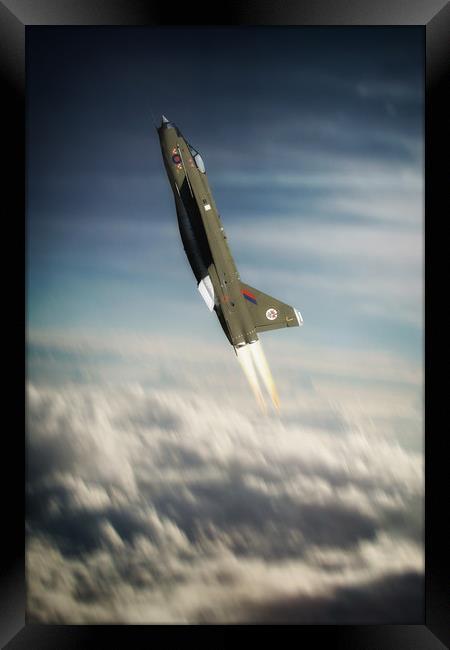 Lightning F.2A Framed Print by J Biggadike