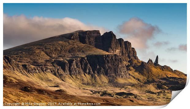 Old Man of Storr Print by Mike Stephen