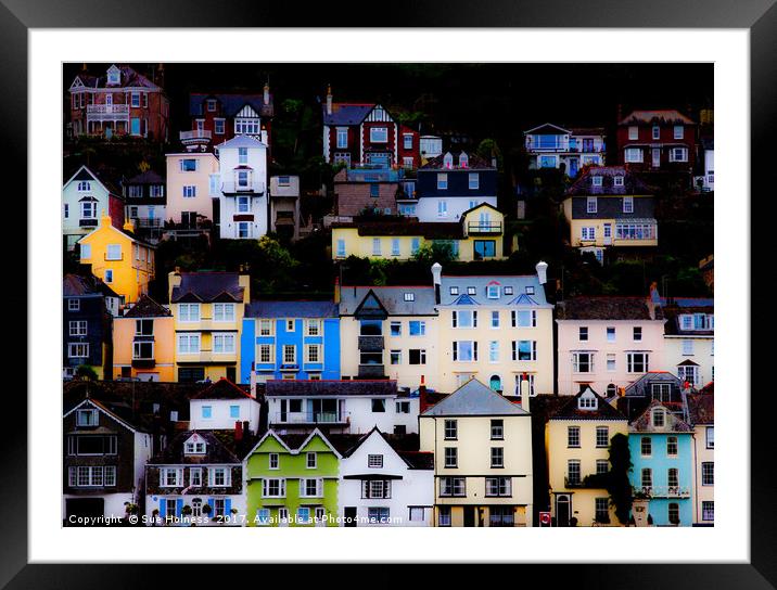 Dartmouth Framed Mounted Print by Sue Holness