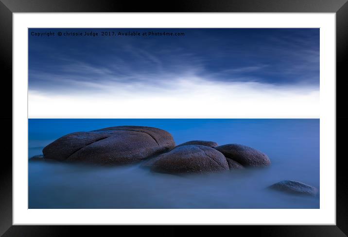 sea Blues  Framed Mounted Print by Heaven's Gift xxx68