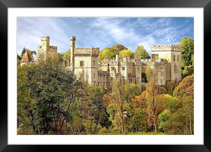Lismore Castle Framed Mounted Print by Paddy Geoghegan