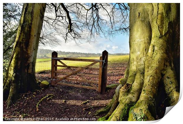 Gateway to the Country  Print by Kerry Palmer
