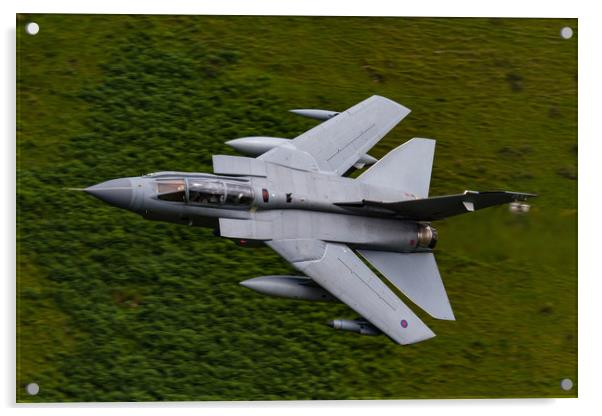 Swept Tornado GR4 Mach Loop Acrylic by Oxon Images