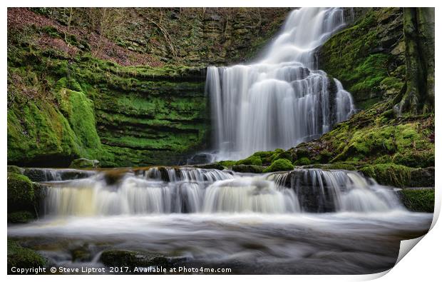 Scaleber Foss Print by Steve Liptrot