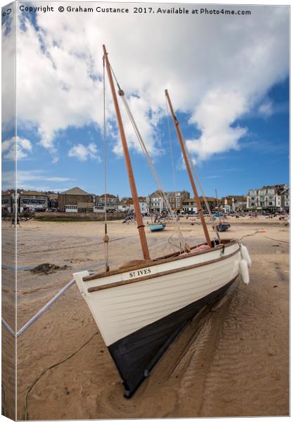 St Ives Canvas Print by Graham Custance