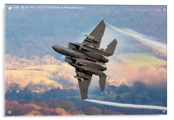 F15 Tearing Up The Low Fly 8/2/2017 Acrylic by The Tog