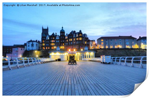 Hotel de Paris . Cromer.  Print by Lilian Marshall