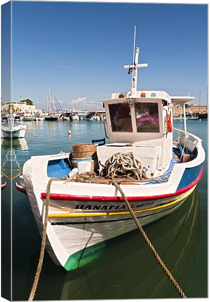 Colours of Kos Canvas Print by Stephen Mole