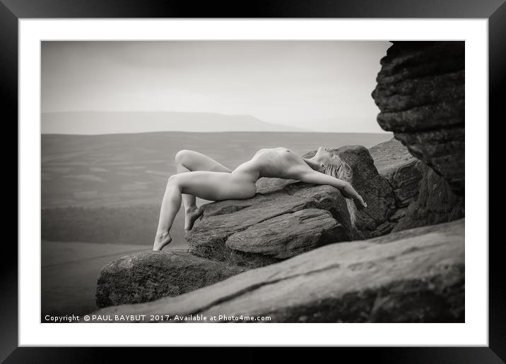 The nakedness of woman is the work of God ~ #4 Framed Mounted Print by PAUL BAYBUT