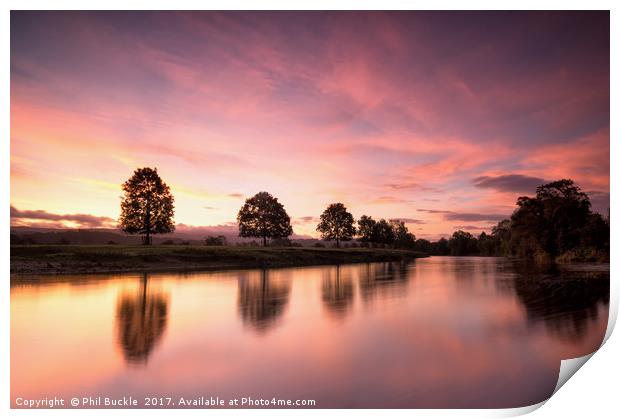 Eden Sunrise Print by Phil Buckle