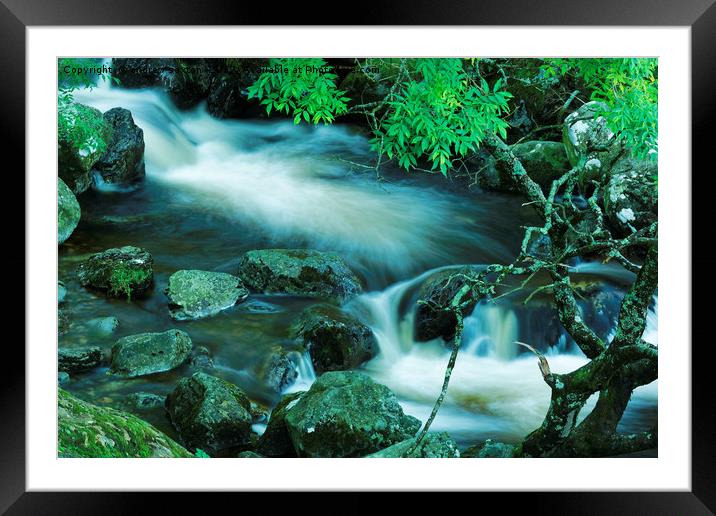 SMOOTH SPLASH Framed Mounted Print by andrew saxton