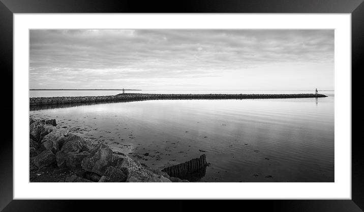 Wexford Harbour, Ireland Framed Mounted Print by Ian Middleton