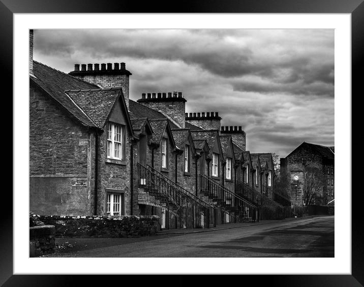 Deanston, near Doune, Scotland. Framed Mounted Print by Tommy Dickson