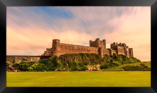 Simply Spectacular Bamburgh Castle Framed Print by Naylor's Photography