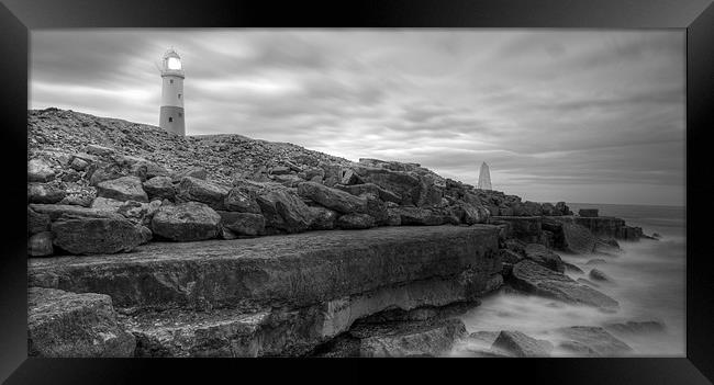 Guiding light Framed Print by Ian Middleton