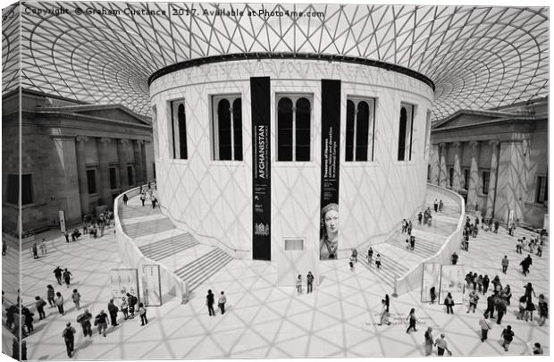 British Museum, London Canvas Print by Graham Custance