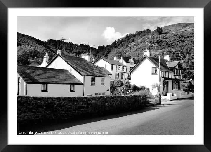 Capealulo, North Wales Framed Mounted Print by Colin Keown