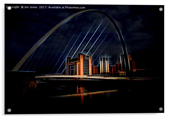 Artistic Tyne Acrylic by Jim Jones