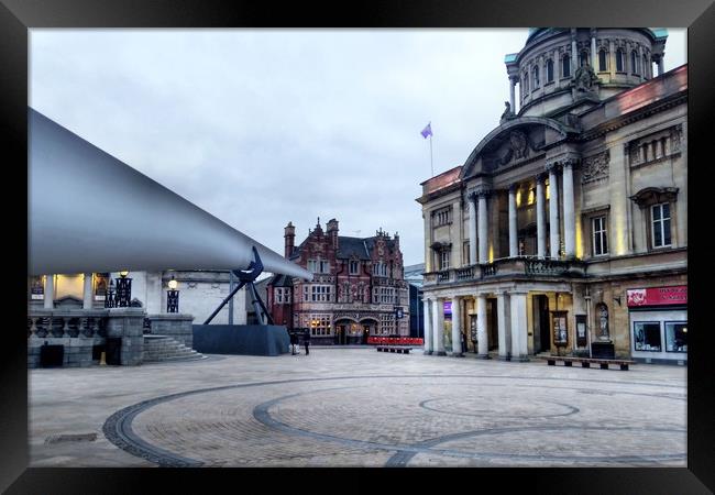 Hull Blade - City of Culture 2017 Framed Print by Sarah Couzens