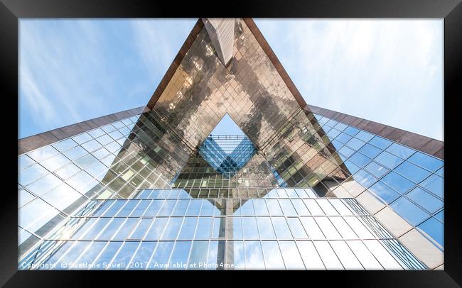 Glass Structure Framed Print by Svetlana Sewell